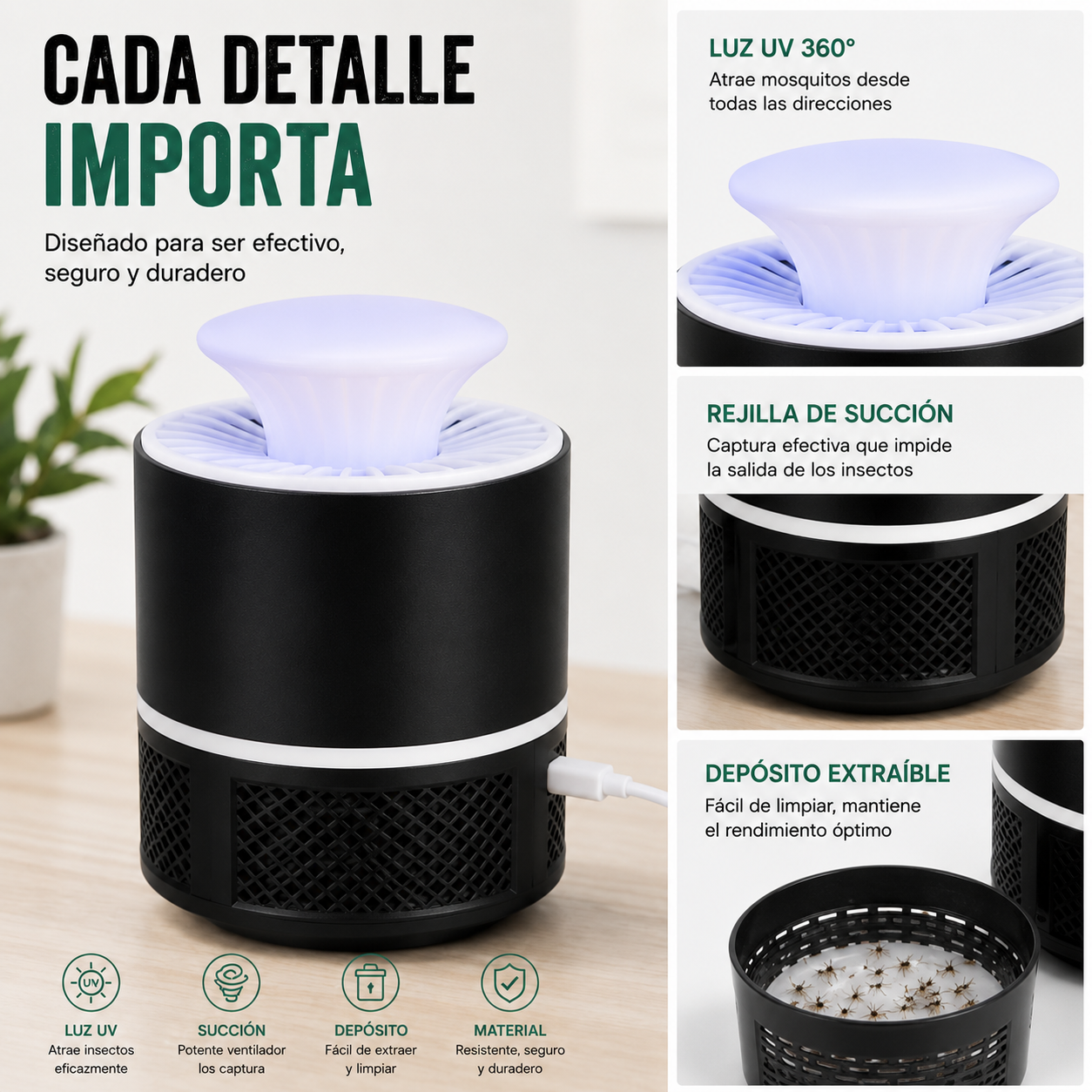 Lámpara antimosquitos AventuraViva™